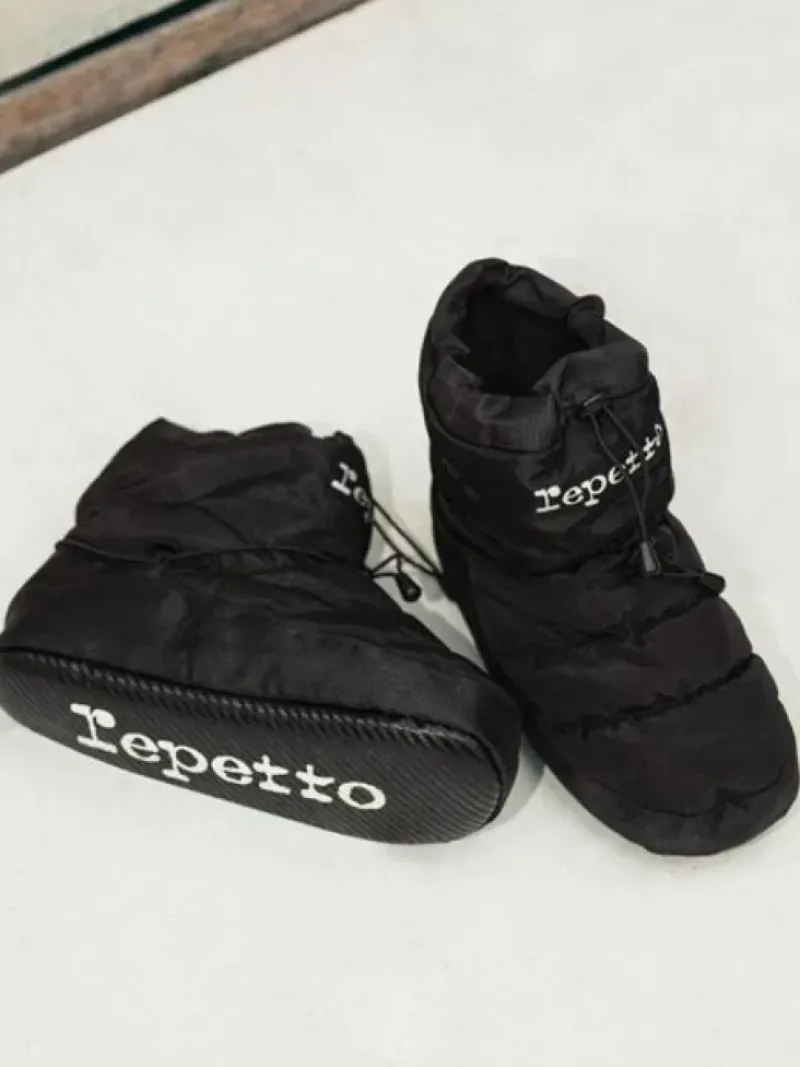 Dansebutikken Andet Til Ballet|Andre Sko Ballet/moderne Dans-Warm up sort boots til ballet og dans fra Repetto