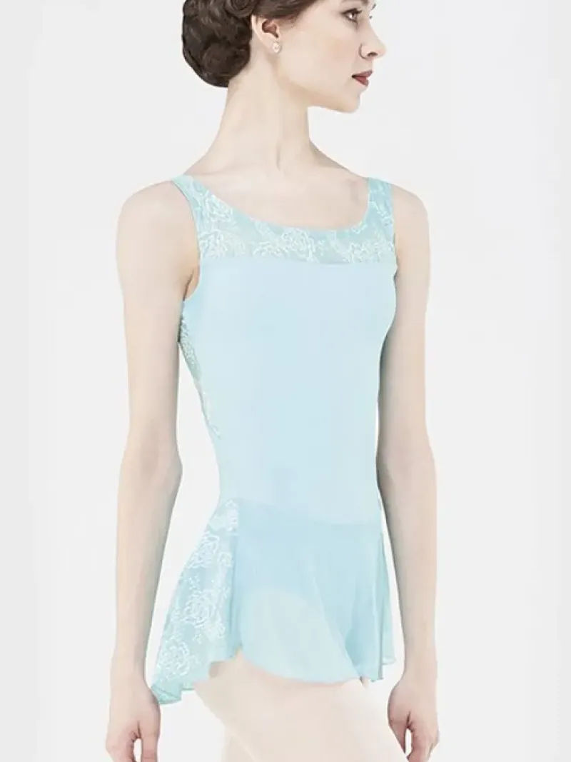 Dame Dansebutikken Balletkjole Piger|Balletdragter Damer-Wear Moi elegant lys turkis balletkjole